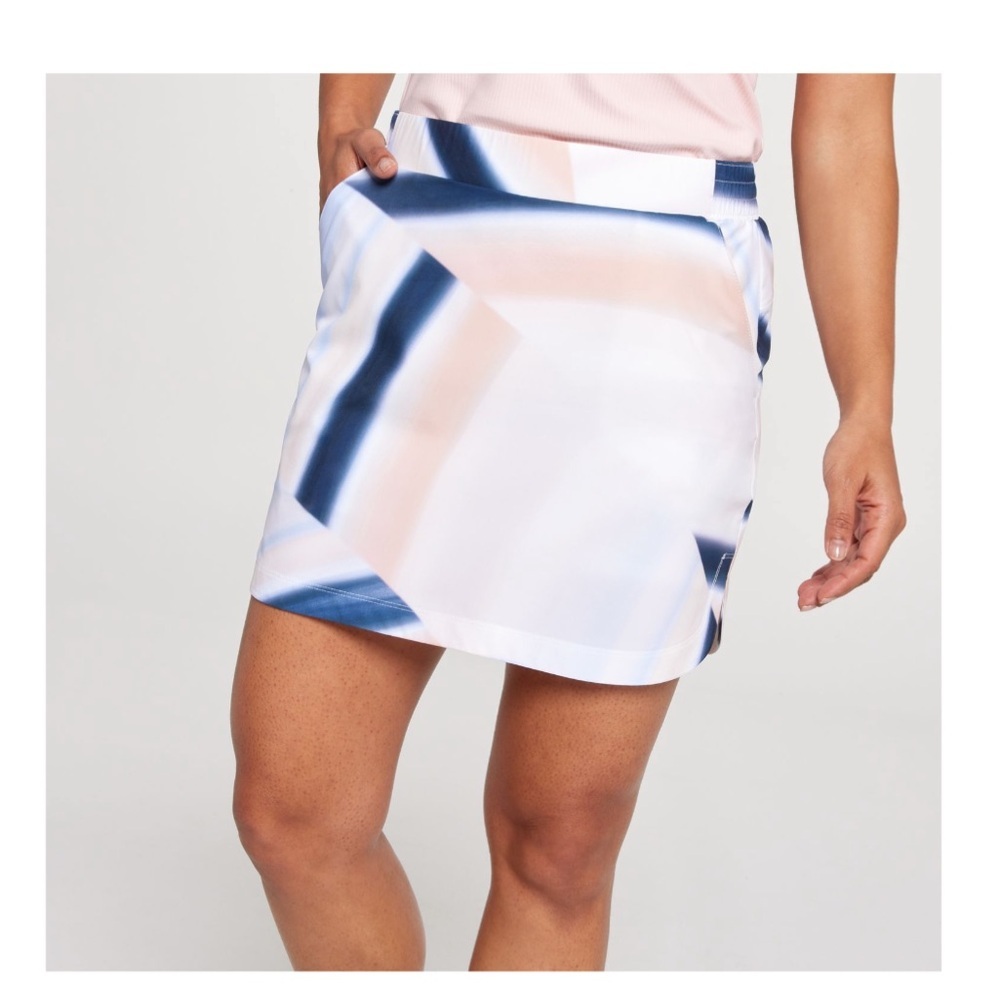 Women's Calia Golf Birdie 16" Skort Sediment Stripe ***Size Medium***‎